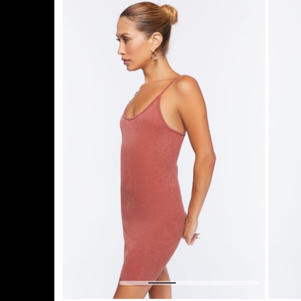 ☀️Seamless Ribbed Cami Mini Dress ☀️ - Picture 2 of 8